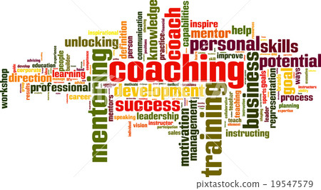 Coaching word cloud Coaching word cloud 19547579
