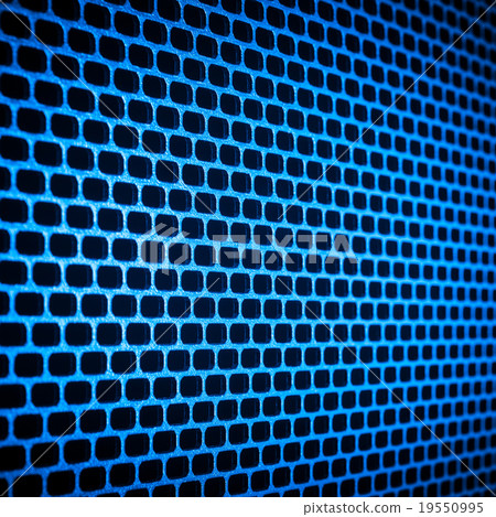 abstract metallic grid 19550995