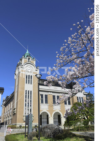 Koriyama city public hall of spring 19551956