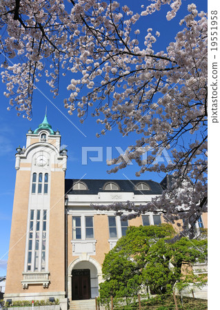 Koriyama city public hall of spring 19551958