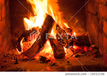 The burning fire 19552198