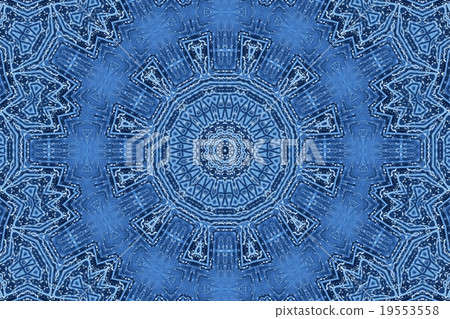Blue abstract pattern - Stock Illustration [19553558] - PIXTA
