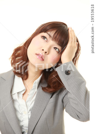 Business Woman I forgot 19553618