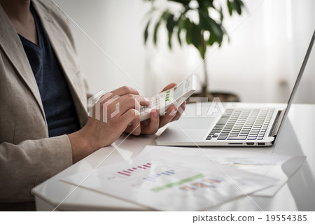 Business scene male 19554385