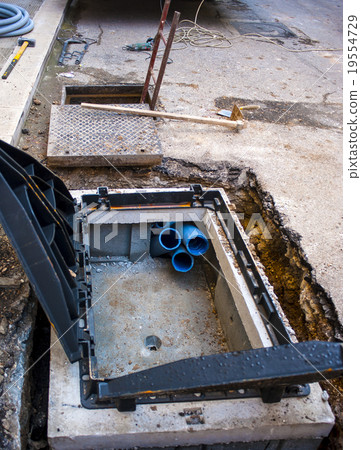 work under way in a cockpit road 19554729