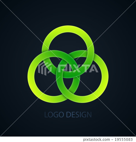 Vector illustration of abstract business logo - Stock Illustration ...