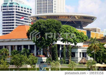 Supreme Court of Singapore and Parliament Building Supreme Court of Singapore and Parliament Building 19555158