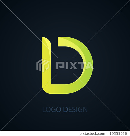 Vector illustration of logo letter d. Vector illustration of logo letter d. 19555956