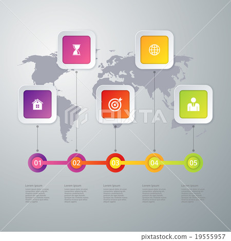 Vector illustration infographics timeline Vector illustration infographics timeline 19555957