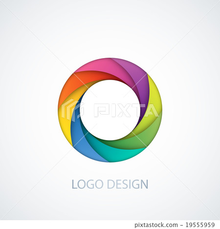 Vector illustration of logo letter o Vector illustration of logo letter o 19555959