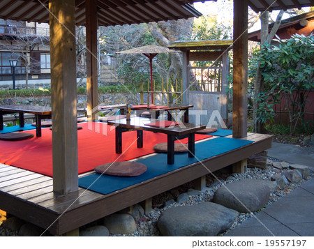 [Izu] Scenery of Shuzenji hot spring town [Teahouse/Winter] 19557197