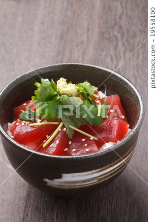Pickled rice bowl of rice Pickled rice bowl of rice 19558100
