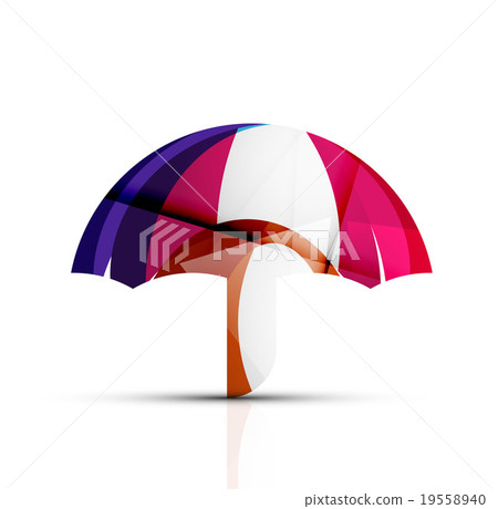 Umbrella protection logo 19558940