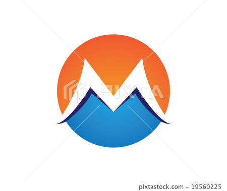 M Letter Mountain Logo 19560225