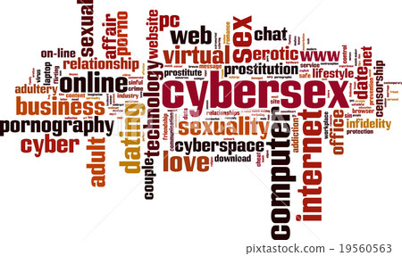 Cybersex word cloud 19560563