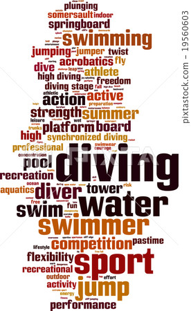 Diving word cloud 19560603