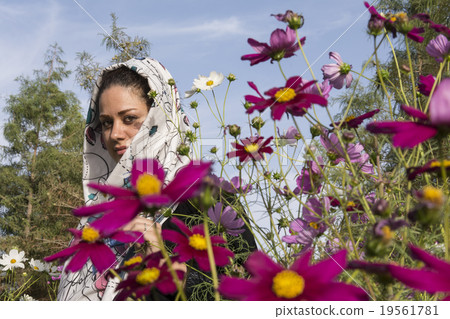 A Portrait of A Young Beautiful Muslim Woman IIII A Portrait of A Young Beautiful Muslim Woman IIII 19561781
