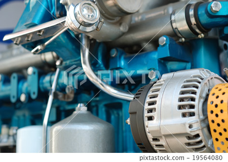 The new engine on a showcase 19564080