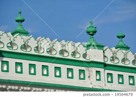 Architectural detail of the India Muslim Mosque 19564679