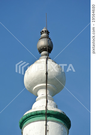 Architectural detail of the India Muslim Mosque 19564680