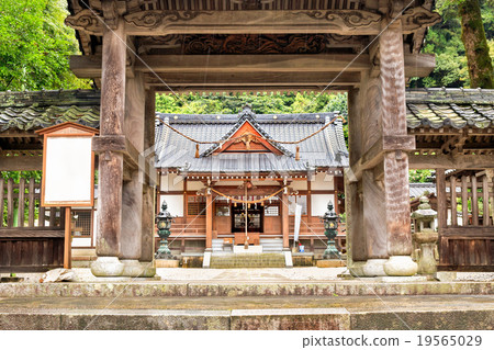 Shirayamahime Shrine in Iwakuni, Yamaguchi, Japan 19565029