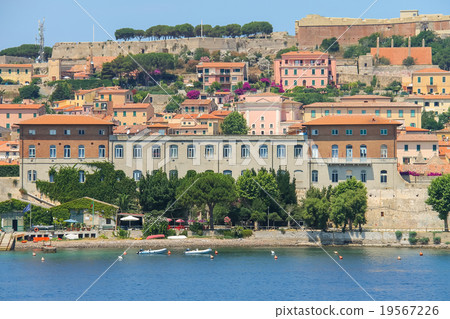 Portoferraio from the sea, Elba island, Italy 19567226