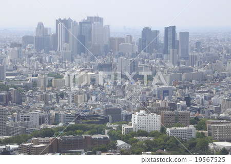 Shinjuku secondary city center buildings 19567525