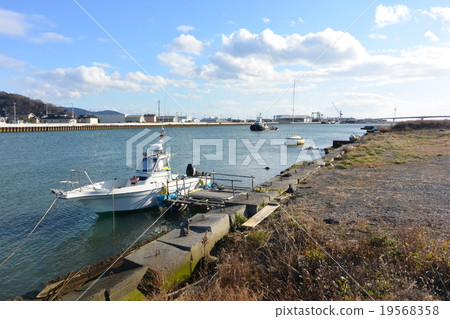 Kitakami River estuary 19568358
