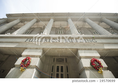 High angle view of Fullerton Hotel 19570699