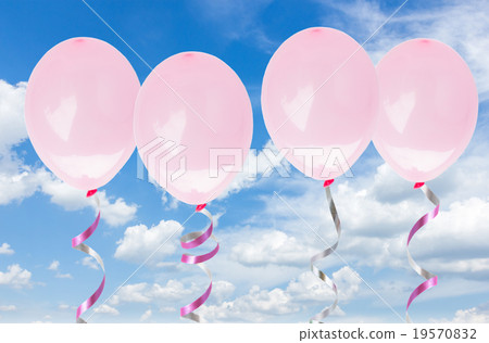 pink baloons in the sky pink baloons in the sky 19570832