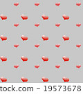 volumetric red hearts 19573678