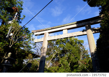 Kyoto Shishimizu Hachimangu Shrine Sanno Torii 19573702
