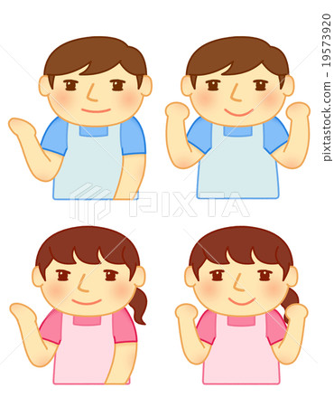 Nursing care helper (bust up) 19573920