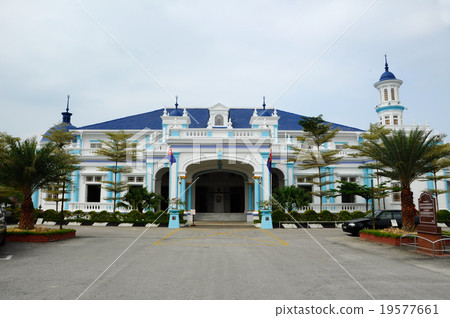 The Sultan Ibrahim Jamek Mosque at Johor, Malaysia 19577661
