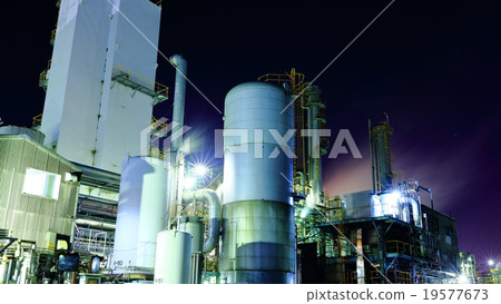 工廠夜景 工廠夜景 19577673