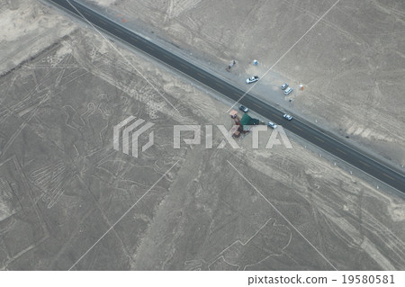 世界遺產納斯卡的天文台和打擊樂樹和秘魯的手 19580581