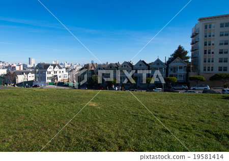 Alamo Square (landscape of San Francisco) Alamo Square (landscape of San Francisco) 19581414