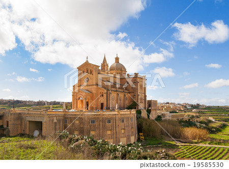 Ta' Pinu Church, Gharb, Gozo island, Malta. Ta' Pinu Church, Gharb, Gozo island, Malta. 19585530