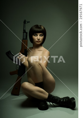 sexy  soldier 19587971