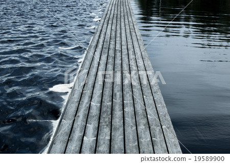 Wooden bridge Wooden bridge 19589900