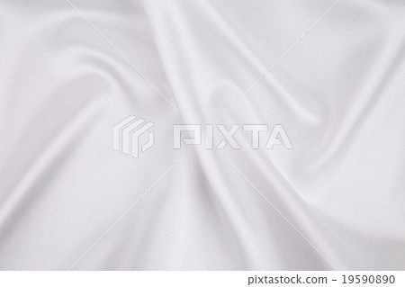 White silk drapery 19590890