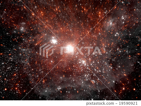 galaxy in a free space 19590921