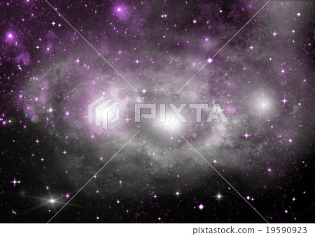 galaxy in a free space 19590923