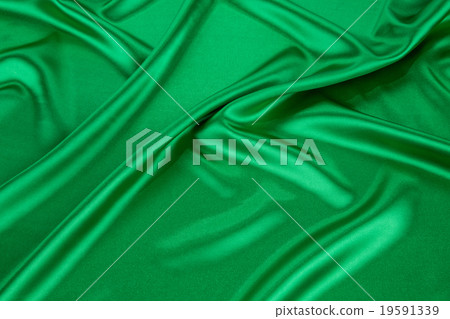 Green silk background. Green silk background. 19591339