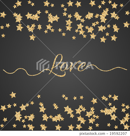 Valentines Day glitter shimmer card background. Valentines Day glitter shimmer card background. 19592207