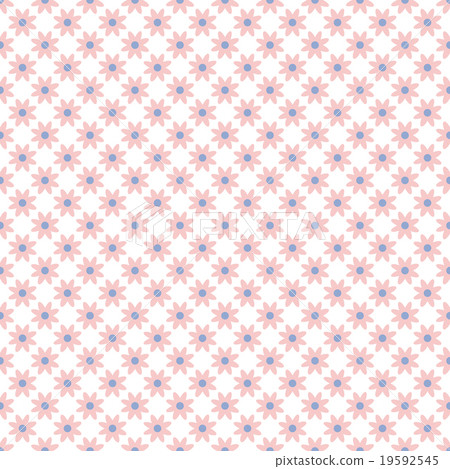 Rose quartz and white vector geometric pattern. 19592545