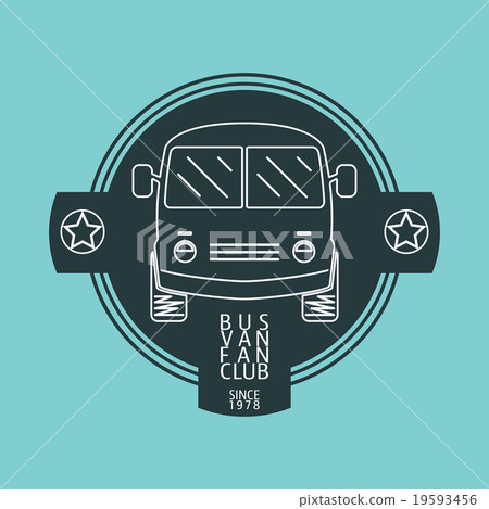 Bus van logo Bus van logo 19593456