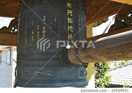 Landscape temple bell tower Landscape temple bell tower 19594641