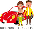 與父母和孩子一起開車 19599210
