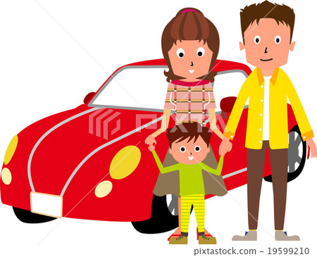 與父母和孩子一起開車 與父母和孩子一起開車 19599210